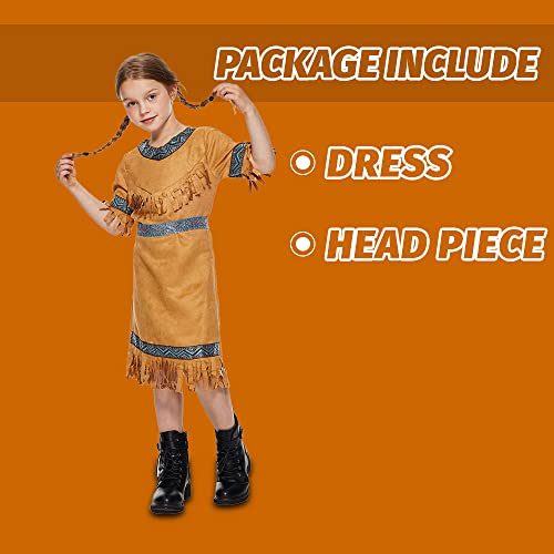 Eraspooky Kids Native American Costume Halloween Indian Boys Girls Fancy Dress #TOP5
