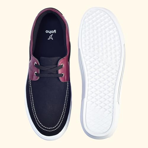 Image of YOHO Sailor Men's Versatile Stylish Breathable Canvas Boat Shoe
