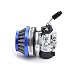 Racing Carburetor 2 Stroke 49cc 66cc 70cc 80cc With Air Filter For 2 Stroke Engine Motorized Bicycle BLUE