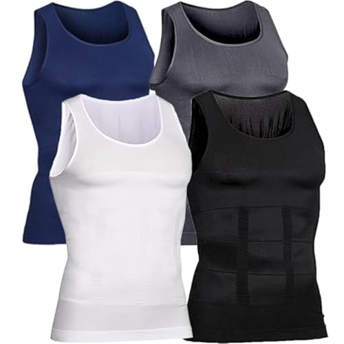 2025 Selure Shaping Tank Men, High Elastic Compression Body Shaper Vest for Men, Slimming Breathable Workout Shirt