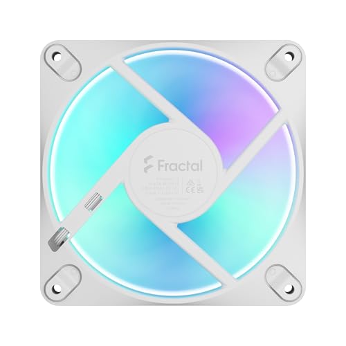 Image of Fractal Design Dynamic 3 12 Reverse RGB White 120mm PWM Fan