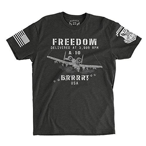 A-10 Thunderbolt II (Warthog) - XL - Heather Charcoal