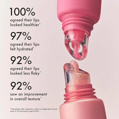 Summer Fridays Lip Butter Balm Sweet Pink Duo - Conditioning Tinted Lip Balm + Overnight Mask for Instant Shine + Color - With Hydrating Shea Butter - Strawberry Soft Serve + Birthday Cake (2 Count) - 4