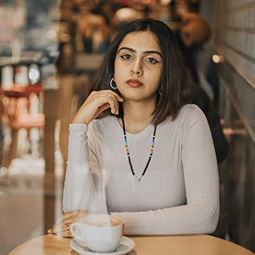 Ucharmbead Eyeglasses Chain Sunglasses Chain Chakra Lava Stone Beaded Mask Lanyard Face Mask Holder Necklace For Women Men Tree Of Life #TOP5