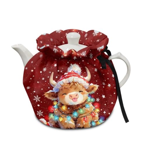 Image of Tea Pot Cozies, Scratches-Proof Teapot Cosy Breakfast Warmer | Tea Pot Cozies with Scratches Proof Function Practical Teapot Cosy and Breakfast Warmer Shields Teapot from Dust