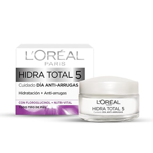 Cremas, Beauty L'Oréal Paris Crema Humectante Hidra Total 5 Anti-Arrugas, 50ml