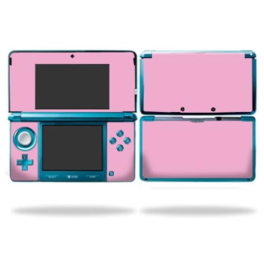 MightySkins Skin Compatible with Nintendo 3DS wrap Sticker Skins Solid Pink