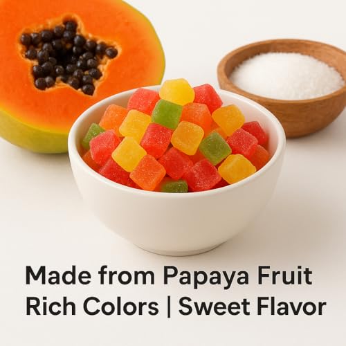 Image of Minimal Tutti Frutti-800g | Premium Candied Fruit Bits | For Cakes, Cookies & Desserts | Bakery Topping | Bright Colour & Sweet Taste