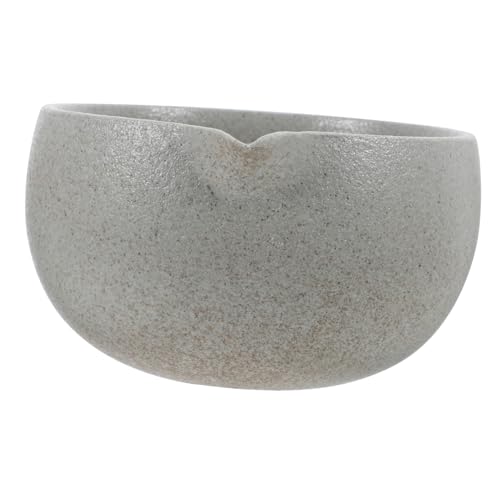 CATIEBYE Traditional Japanese Matcha Ceremony Bowl with Spout Tea Bowl for Casual Gatherings and Formal Occasions for Tea Enthusiasts and Home Entertaining