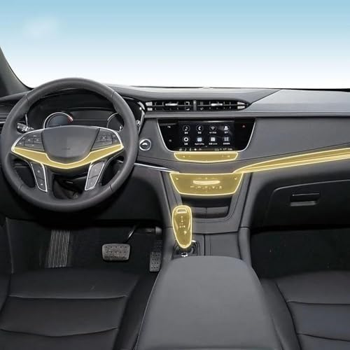 Film PPF Cadillac XT5 protection intérieur TPU transparent 2016-2023