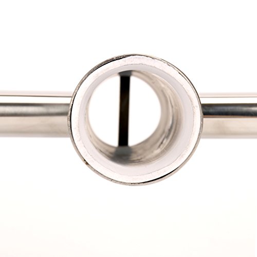 Amarine-made Stainless Steel 4 Tube Fishing Pole Wall Mounted Rod Holder / Rocket Launcher - 90 Degree by Amarine Made - Used condition - Image 6
