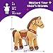 PonyCycle Ride on Horse Ride on Toys Riding Horse Ride on Pony for Toddlers 3-4 with Brake Essential Model E (30
