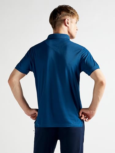 Image of Clans & Hans Men's Solid Regular Fit Polo T Shirt | Collar Tshirts | Half Sleeves |Plain T-Shirt for Men (Available in Plus Size)