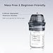 Micro Infusion System for Face Skin, Titanium Needle Cosmetic Stamp Hydra Microneedling Serum - Peptides & Hyaluronic Acid Serum for All Skin Types, 0.25mm Home Infusion Set