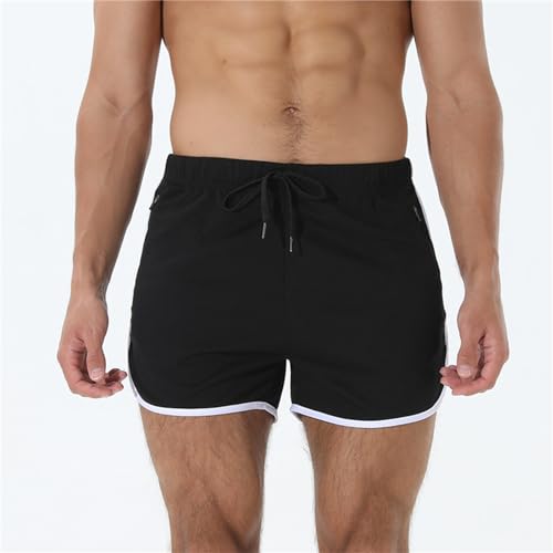 Mens Running Shorts 3 Inch Lightweight Beach Short Quick Dry Breathable Muscle Trunks Casual Mesh Workout Athletic2