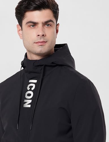 Image of Qube By Fort Collins Men's Polyester Standard Length Regular Fit Lightweight Winter Jacket - Sporty, Stylish & Warm Outerwear for Cold Weather