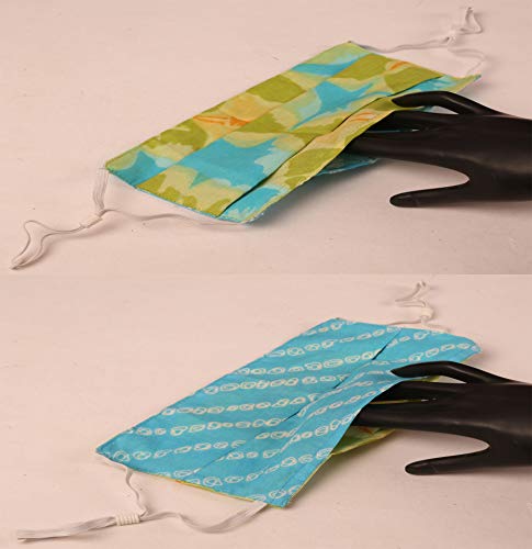 Image of Touchstone Filter pocket nose bridge double layer anti-pollution smog smoke cold cough protective cotton face mask Reusable Machine Washable for men, women.