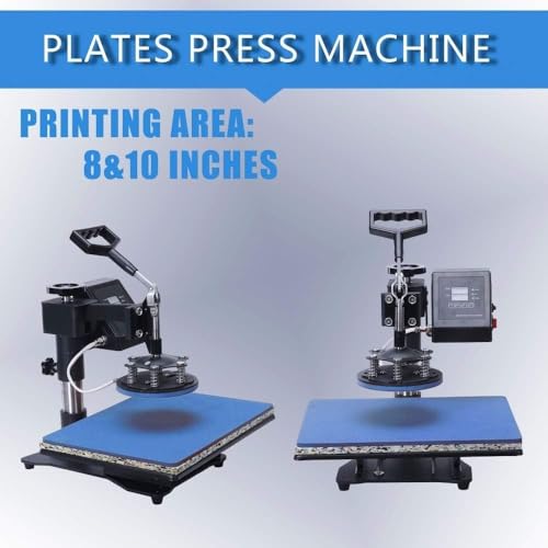 Máquina de prensa térmica 8 en 1 miniatura 4