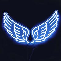 Amazon.co.jp: FINOTI 巨大な天使の羽 LED ネオンライトサイン 羽 LED