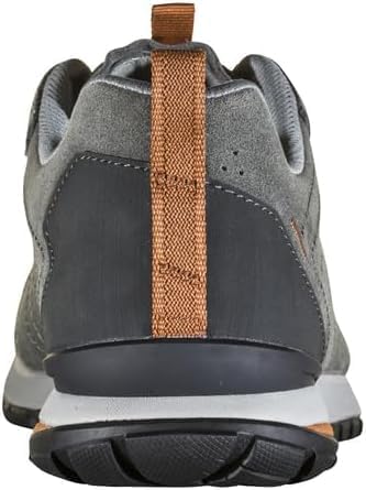 Oboz Bozeman Low Leather Hiking Shoe - Men's Charcoal 11.5 Medium | Image 7