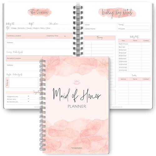Maid of Honor Planner – Wedding Planning...