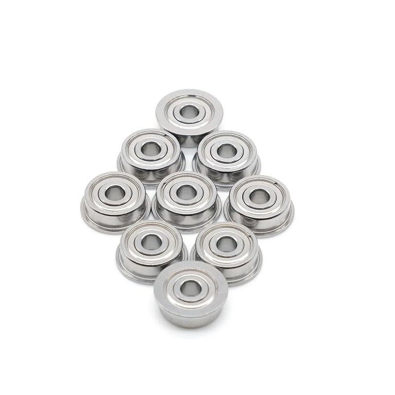 F693ZZ Rodamiento De Brida 3x8x4 Mm ABEC-7 (10 PCS) Rodamientos De Bolas Con Bridas F693 Z ZZ F619/3ZZ(F6900ZZ 10X22X6)