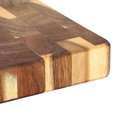 Tabla de Cortar de Madera Acacia 13.75 pulg Cuadrada miniatura 5