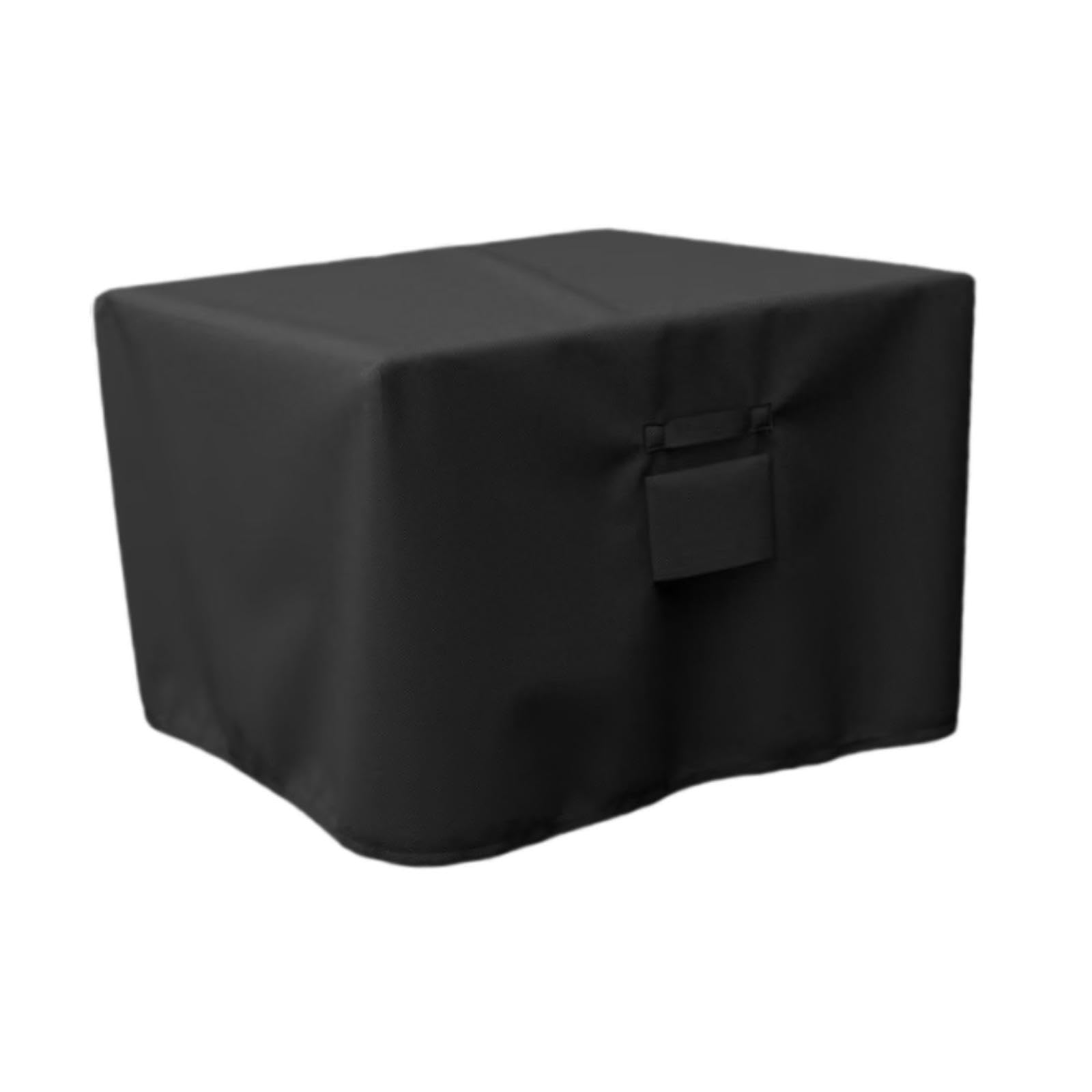 Couverture de table de feu ronde bâche imperméable extérieure de protection jardin