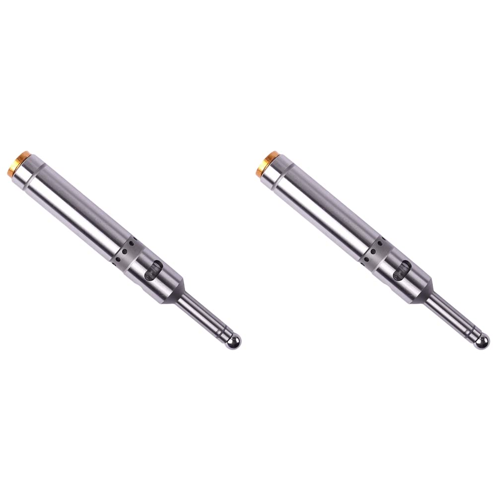 Jnchdghwa Silver 2X Electronic Edge Finder Led Beep Contact Point Sensor Probe Hardened Ground For Cnc Machine Milling