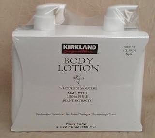 Kirkland Body Lotion, Made with 100% Pure Plant Extracts, 22fl oz, 2pk by Chom