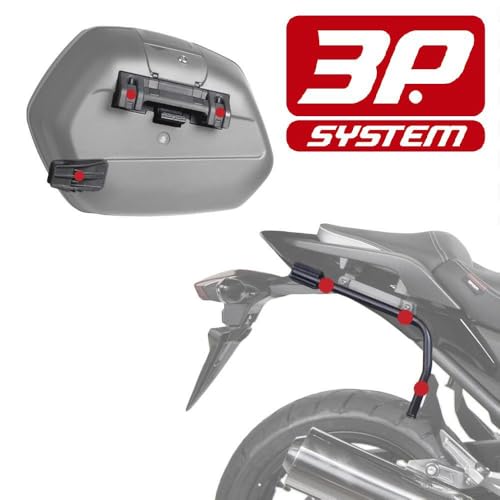 Support de valises laterales 3P System Ducati DIAVEL 1200 moto - 6