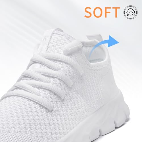 Image of Oltyutc Men Women Tennis Shoes Comfortable Fashion Running Sneakers | Lightweight & Soft Sole, Breathable Mesh Upper, Unisex Daily Footwear, Ideal for Gym Workout Athletic Travel Work