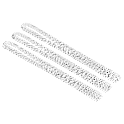 Tiges florales souples de 81,3 cm enveloppées de papier blanc pour loisirs créatifs fins