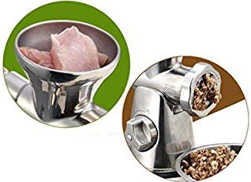 Picadora de carne eléctrica de 5L, máquina para moler carne, ajo y pimienta, máquina de procesamiento de alimentos de alta resistencia con cuchillas de doble harina little surprise
