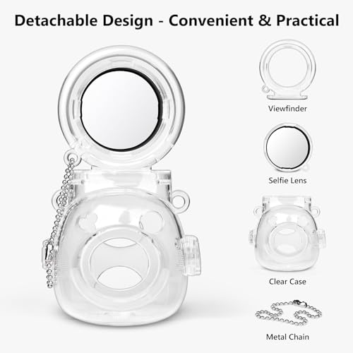 Funda transparente rígida para cámara Instax Mini Pal miniatura 5