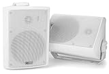 MULTIROOM: El conjunto de altavoces Power Dynamics WS40A se controla mediante la aplicación WiiM Player que se puede descargar de forma gratuita. Simplemente agregue uno o más set de altavoces. Cuelga un set en la sala de estar y escucha la radio allí mientras escuchas Spotify o la misma estación de radio en el hall o el baño. El WS40A lo hace todo posible.
