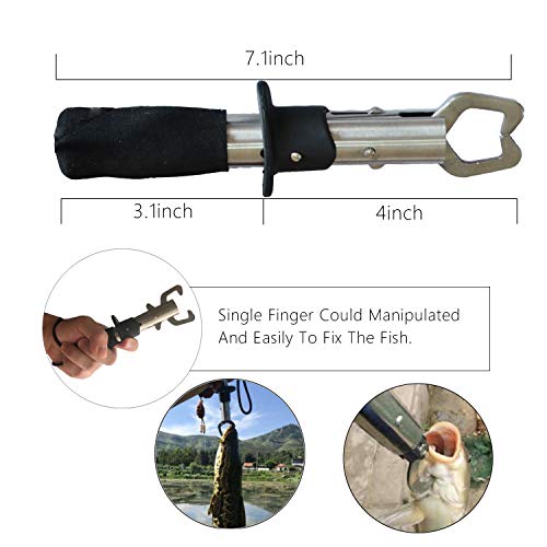 nonebrand Master Srlin Fish Hook Remover Tool,Includes Squeeze-Out Fish Hook Separator Tools and Fish Gripper.Minimize Injuries Fishing.Fishing Hook Remover,Fishing Tools,Fish Scale,Fish Lip Gripper - Thumbnail 4