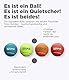 Outward Hound Squeaker Ballz - Hundespielzeug zum Apportieren - Größe S - 4er-Pack