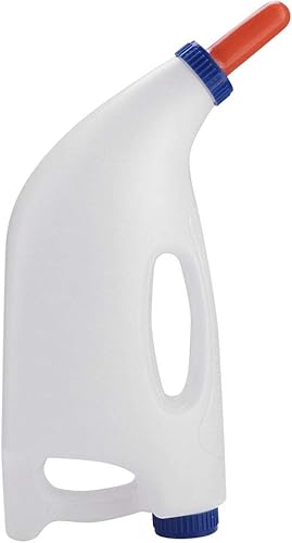 Miniatura 7 de Botella de alimentación de lactancia de ternero de 4L, botella de leche de cordero Botella de leche de cabra de ternero con asa, suministros de