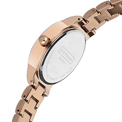 Image of Giordano Rose Gold Dial Analog Watch for Women