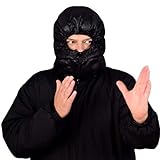 Go Outfitters - Stratus Hood & Hammock Pillow, Neckwarmer, Beanie, Winter Face Covering - Ultralight...