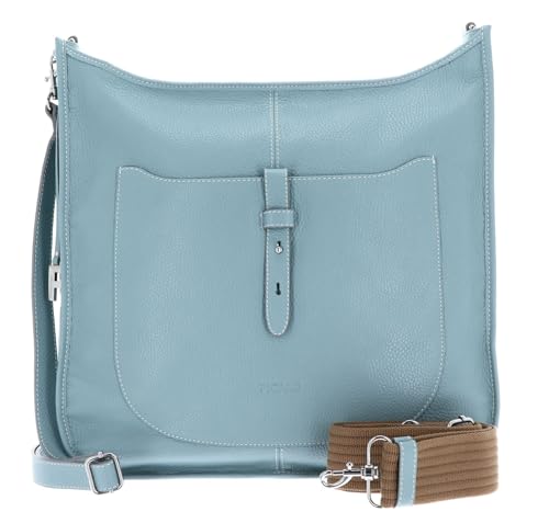 Sac bandoulière Picard Kronberg bleu clair en cuir pour femme