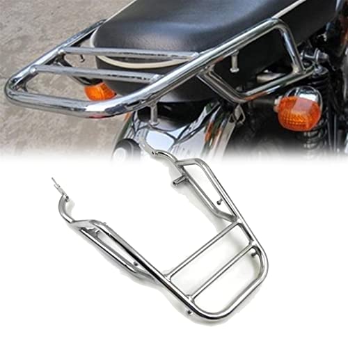 Porte-queue tourisme pour Kawasaki W800 support de bagages arrière moto argent
