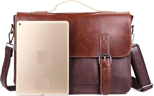 Briefcases for men Leather Bag for Men Shoulder Handbag Crossbody Bags Messenger Bag New Briefcase For Male Tote Handbags3