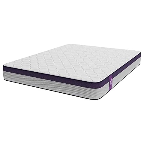 Cecotec ViscoSense Flow PureVital 3900 Memory Foam Mattress, 150 x 190, Multi-Layer, Height 25 cm, High Firmness, FoamVital Core, Double Sided Dual System for Winter and Summer Cover