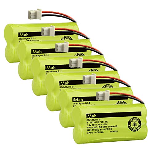 iMah BT183342 BT283342 BT166342 BT266342 BT162342 BT262342 Cordless Phone Battery Compatible with AT&T