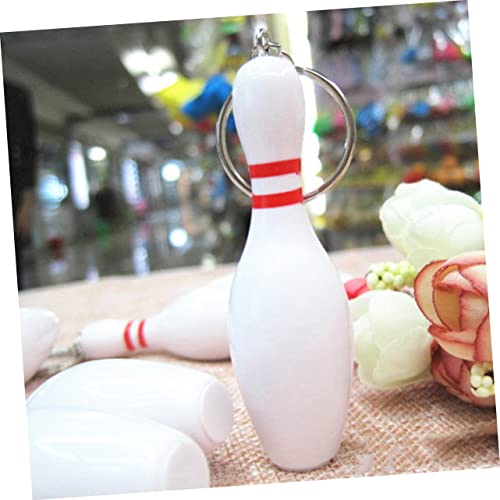 Porte-clés bowling élégants finitions soignées pour clés de voiture