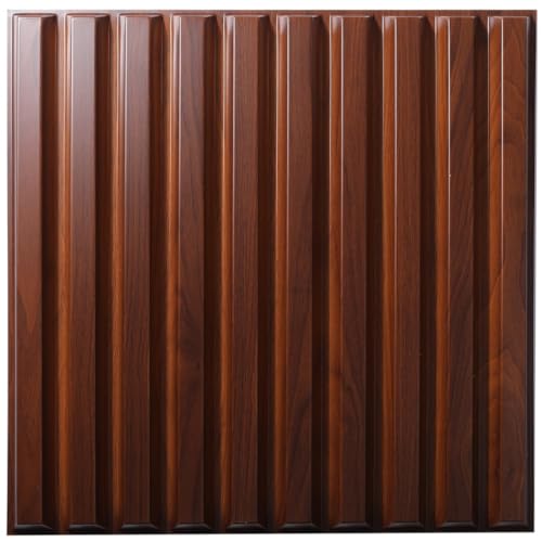 ISL 3D�E�H�[���p�l��(PVC���E��R�d�l) �}�z�K�j�[ 50cm×50cm 12���Z�b�g