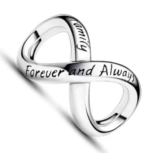 Famliy Forever And Always Infinity Charm Fit Women Bracelet Necklaces Fashion Gifts 925 Sterling Silver DIY Jewelry