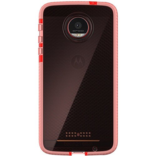 Tech21 Evo Check Advanced Protection Case for Moto Z Droid - Pink/White